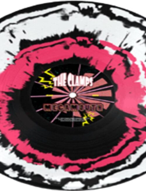 CLAMPS - Megamouth (Black/White/Pink Vinyl) Vinyl Record