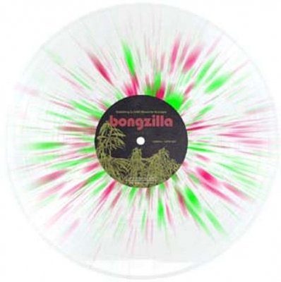 BONGZILLA - Dabbing (Live) Rosin In Europe (Transparent/Green Neon Splatter/Pink Neon Splatter Vinyl) Vinyl Record