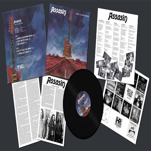 ASSASIN - Lonely Southern Road (Clear Vinyl) Vinyl Record
