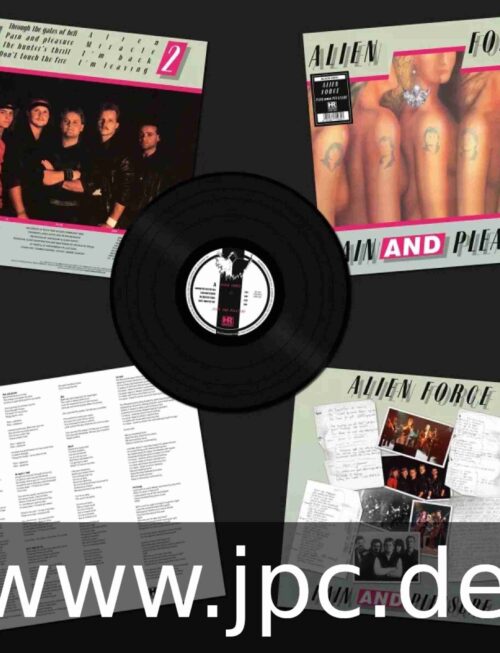 ALIEN FORCE - Pain And Pleasure Vinyl Record
