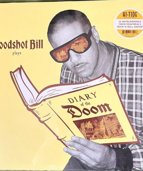 BLOODSHOT BILL - DIARY OF THE DOOM LP (GOLD NUG Vinyl Record