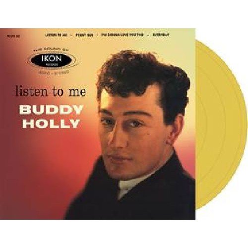 BUDDY HOLLY - Listen To Me (Coloured Vinyl) (Stereo/Mono) Vinyl Record