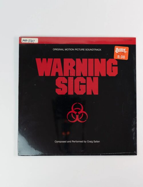 CRAIG SAFAN - WARNING SIGN (ORIGINAL MOTION PICTURE SOUNDTRA Vinyl Record