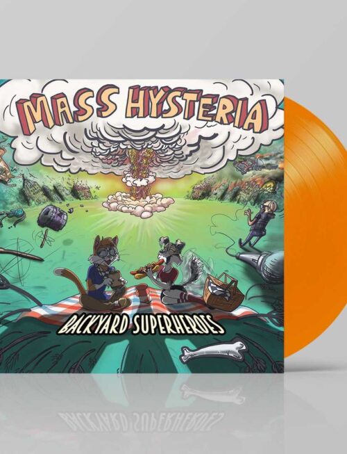 BACKYARD SUPERHEROES - MASS HYSTERIA Vinyl Record