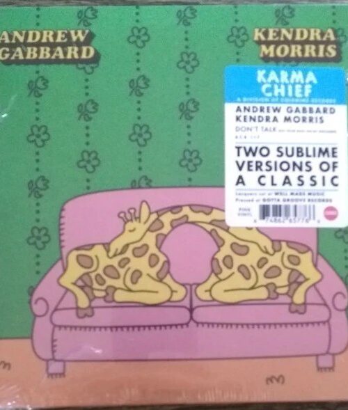 ANDREW GABBARD & KENDRA MORRIS - DON'T TALK (PUT YOUR HEAD ON MY SHOULDER) Vinyl Record