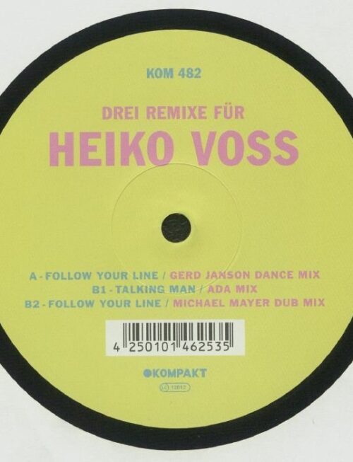 HEIKO VOSS - 3 Remixe Fur Heiko Voss Vinyl Record