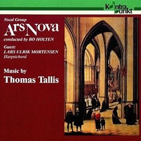 ARS NOVA/BO HOLTEN - MUSIC BY THOMAS TALLIS Vinyl Record