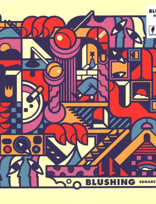 BLUSHING - SUGARCOAT (RED VINYL) Vinyl Record