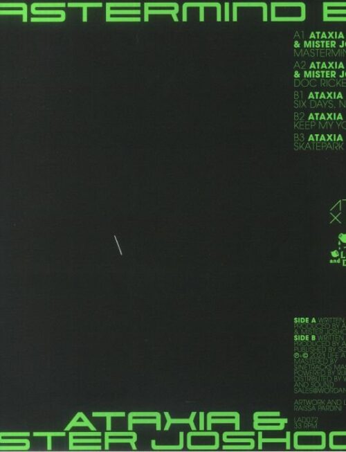 ATAXIA - Mastermind Vinyl Record
