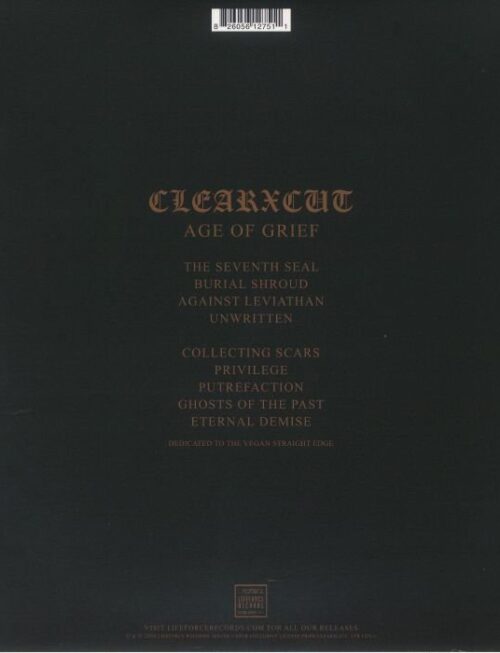 CLEARXCUT - AGE OF GRIEF Vinyl Record