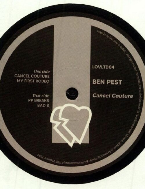 Ben Pest - Cancel Couture Vinyl Record