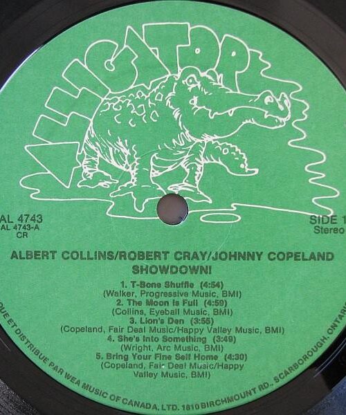 ALBERT / ROBERT CRAY / JOHNNY COPELAND COLLINS - Showdown Vinyl Record