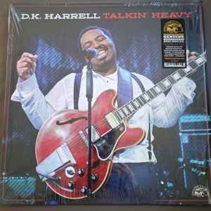 D.K. HARRELL - Talkin Heavy (Translucent Blue Vinyl) Vinyl Record