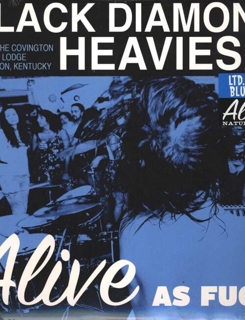 BLACK DIAMOND HEAVIES - Alive As Fuck: Masonic Lodge. Covington. Ky (Red Vinyl) Vinyl Record