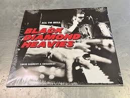 BLACK DIAMOND HEAVIES - All To Hell / Their Baddest And Greasiest (Clear Orange Vinyl) Vinyl Record
