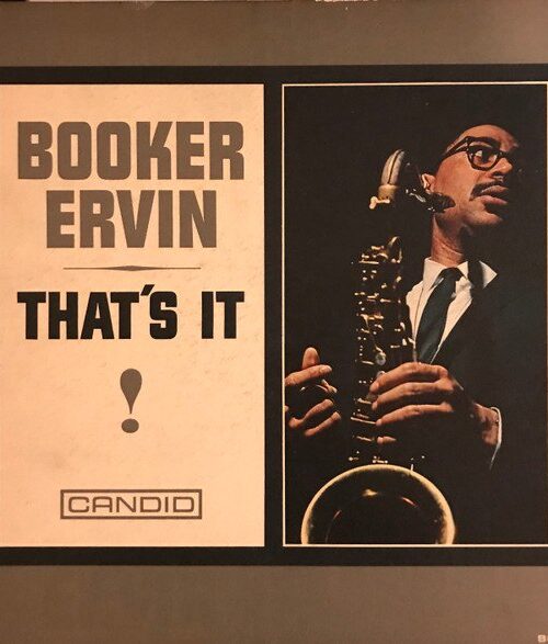 BOOKER ERVIN - Thats It Vinyl Record