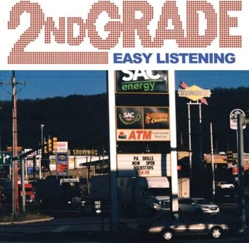 2ND GRADE - Easy Listening (Blue Vinyl) Vinyl Record