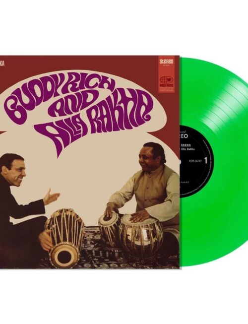 BUDDY RICH AND ALLA RAKHA - Rich A La Rakha (Green Vinyl) Vinyl Record