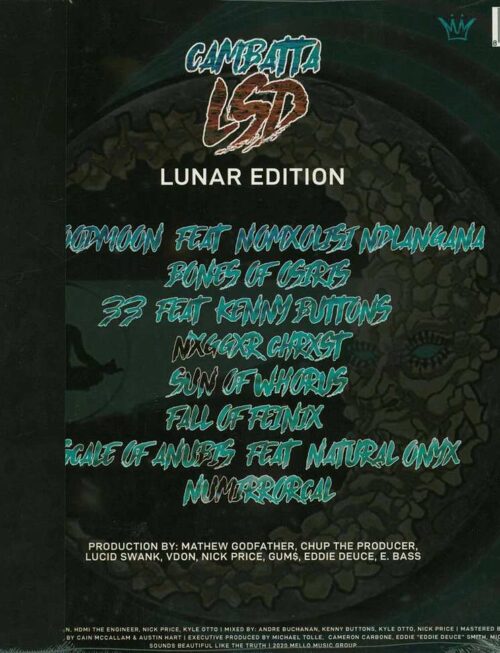 CAMBATTA - Lsd: Lunar Solar Duality (Lunar Edition) (Lunar Vinyl) Vinyl Record