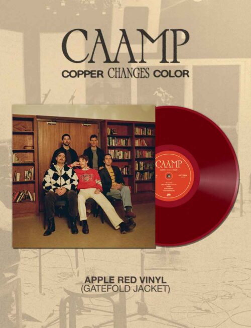 CAAMP - Copper Changes Color (Apple Red Vinyl) Vinyl Record