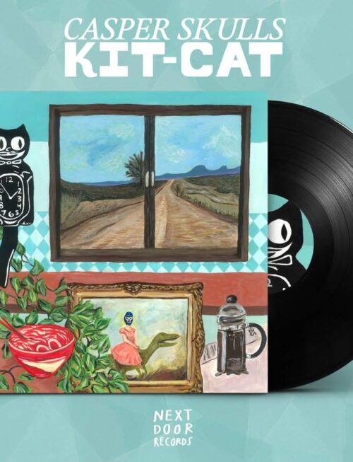 CASPER SKULLS - Kit-Cat Vinyl Record