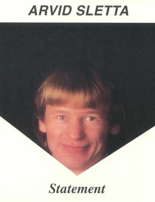 ARVID SLETTA - Statement Vinyl Record