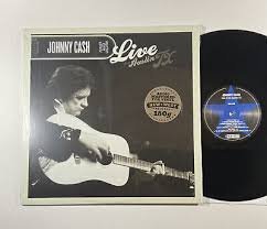 JOHNNY CASH - Live From Austin. Tx Vinyl Record