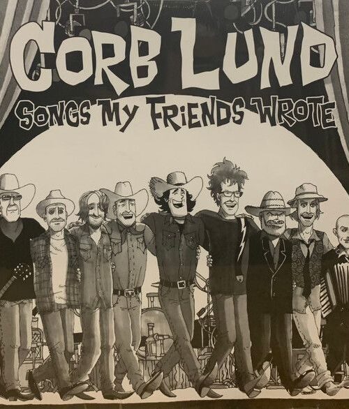 CORB LUND - Songs My Friends Wrote Vinyl Record