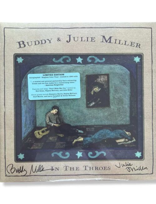 BUDDY MILLER - In The Throes (Autographed Edition) (Seaglass Vinyl) (Indies) Vinyl Record
