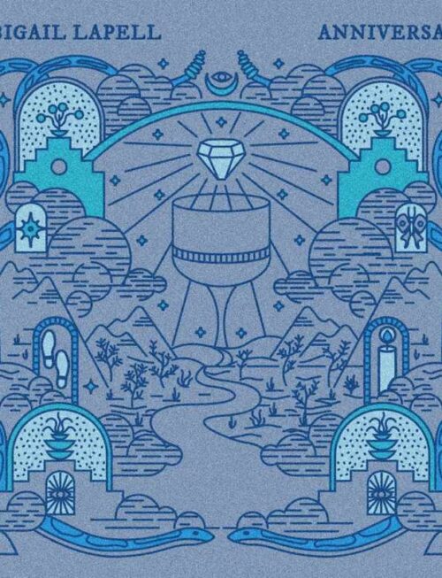 ABIGAIL LAPELL - Anniversary (Aqua Blue Vinyl) Vinyl Record