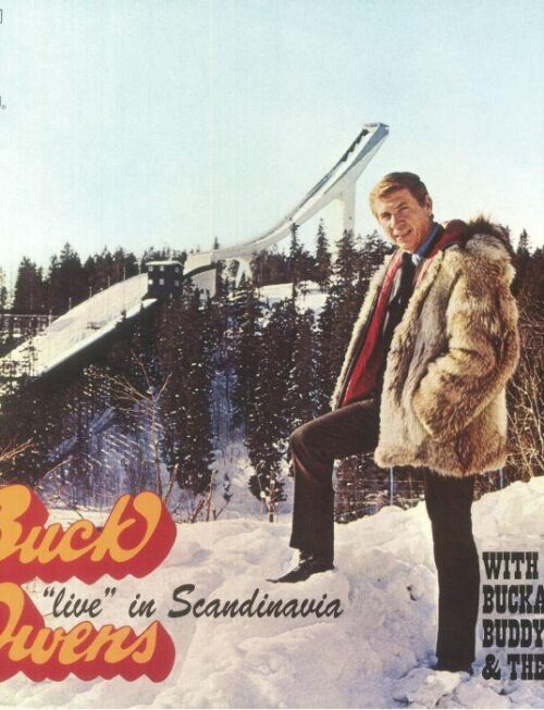 BUCK OWENS AND HIS BUCKAROOS - Live In Scandinavia (Opaque White Vinyl) Vinyl Record