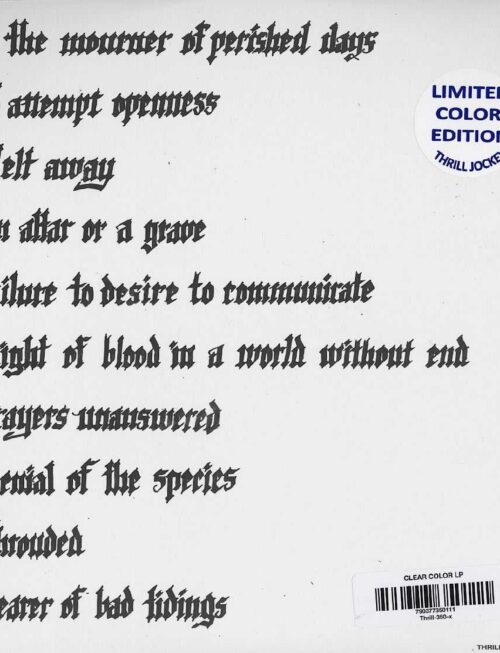 BODY - Christs. Redeemers Vinyl Record