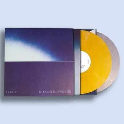 COLLEEN - Le Jour Et La Nuit Du Reel (Clear/Gold Fleck Vinyl) (Indie Exclusive) Vinyl Record