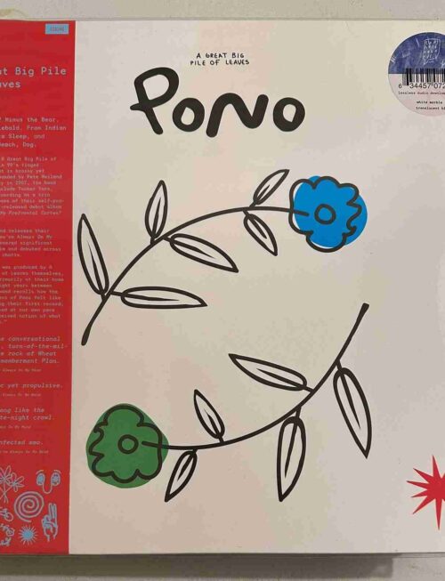 A GREAT BIG PILE OF LEAVES - Pono (Blue/White Smoke Vinyl) Vinyl Record