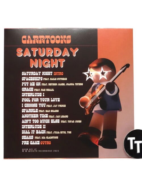 CARRTOONS - Saturday Night (Opaque Bone Vinyl) Vinyl Record