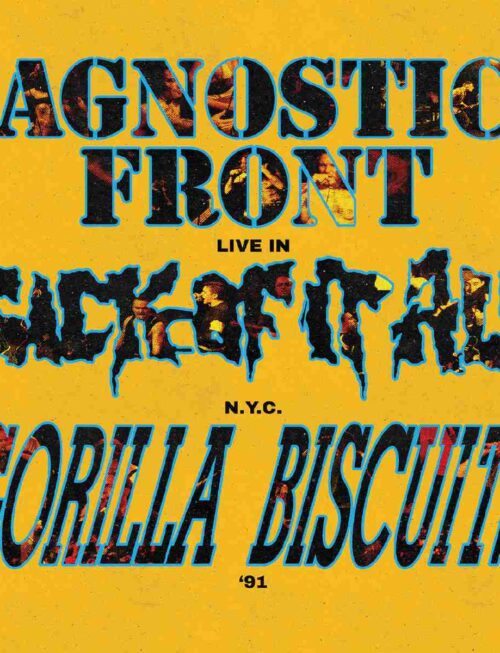 AGNOSTIC FRONT / GORILLA BISCUITS / SICK OF IT ALL - Live In N.Y.C. 91 (Galaxy Vinyl) Vinyl Record