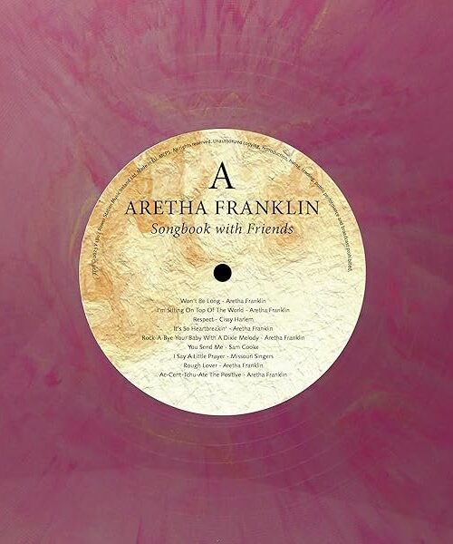 ARETHA FRANKLIN - Songbook With Friends (Marbled Vinyl) Vinyl Record