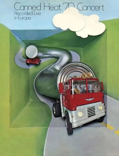 CANNED HEAT - 70 Concert Recorded Live In Europe Vinyl Record