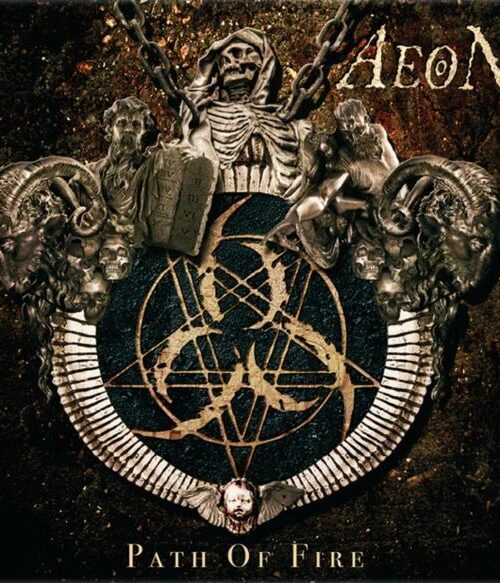 AEON - Path Of Fire (Sunburst Yellow/Red Vinyl) Vinyl Record