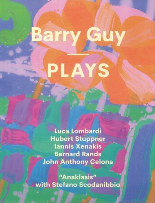BARRY GUY - PLAYS Vinyl Record