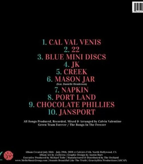 CALVIN VALENTINE - Napkins Vinyl Record