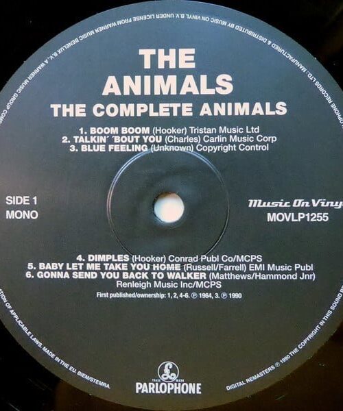 Animals - Complete Animals (3LP/Gat) Vinyl Record
