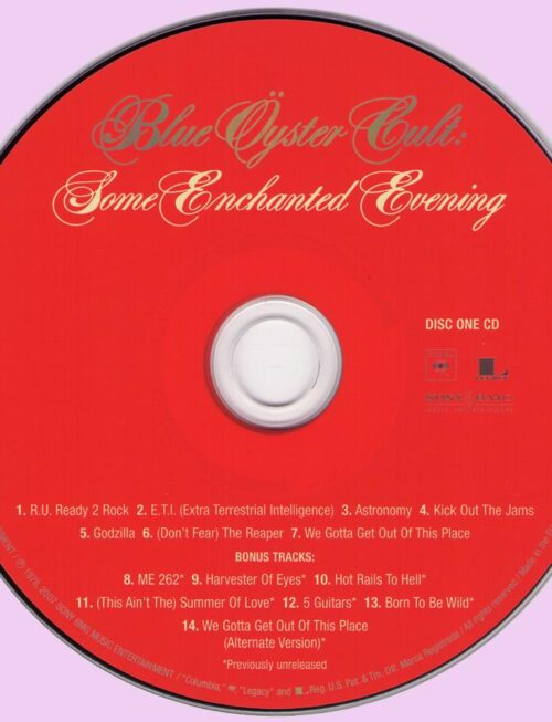 Blue Oyster Cult - Some Enchanted Evening (1LP Black) Vinyl Record