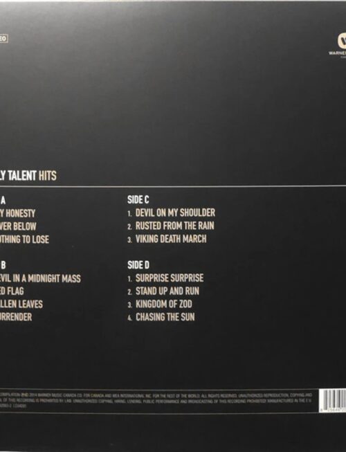 Billy Talent - Hits (2LP Black) Vinyl Record