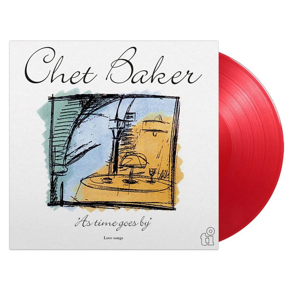 Chet Baker - As Time Goes By (Love Songs) (2LP/Red) Vinyl Record