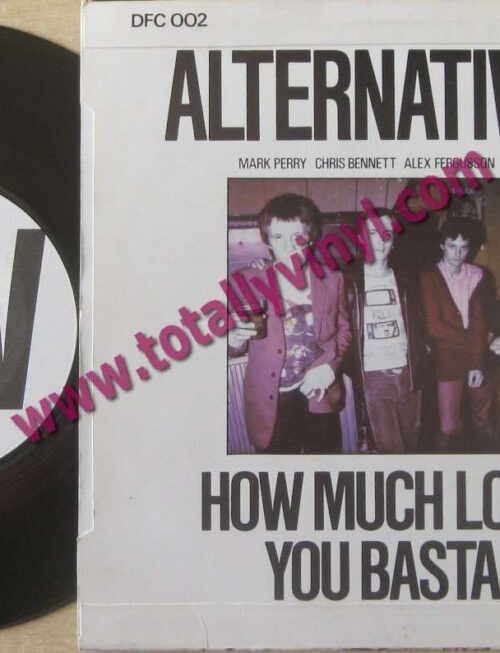 ALTERNATIVE TV - HOW MUCH LONGER Vinyl Record