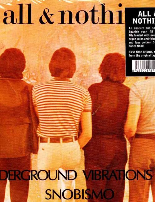 ALL & NOTHING - UNDERGROUND VIBRATIONS N 2 Vinyl Record