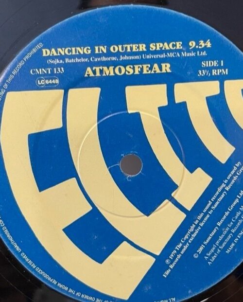 ATMOSFEAR - DANCING IN OUTER SPACE/OUTER S Vinyl Record
