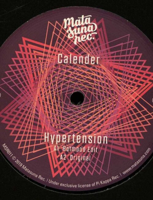Calender - Hypertension | Ritmo Latino Vinyl Record