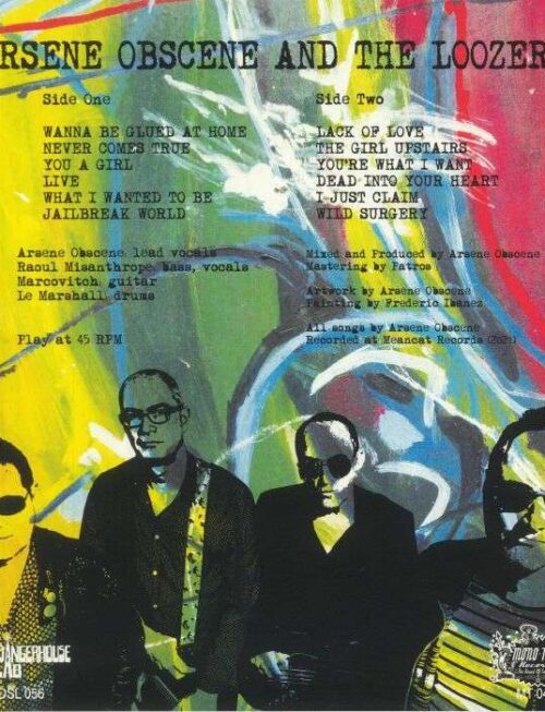 ARSENE OBSCENE & THE LOOZERS - Arsene Obscene & The Loozers Vinyl Record